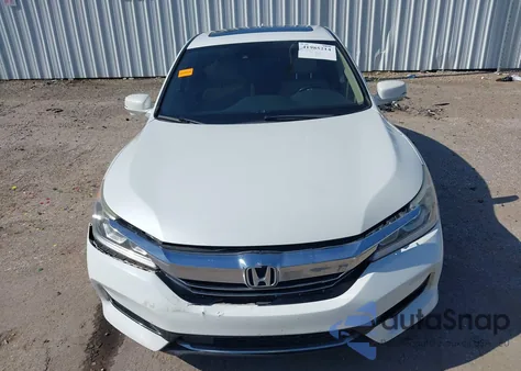 2017 Honda Accord Hybrid Ex-L из США, поврежденный, VIN JHMCR6F59HC029238